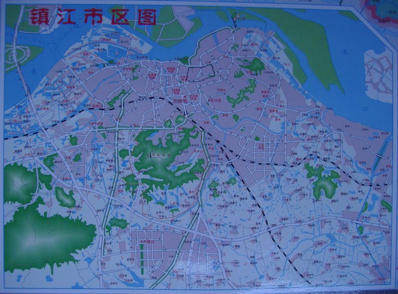 江苏省镇江地图展示图片